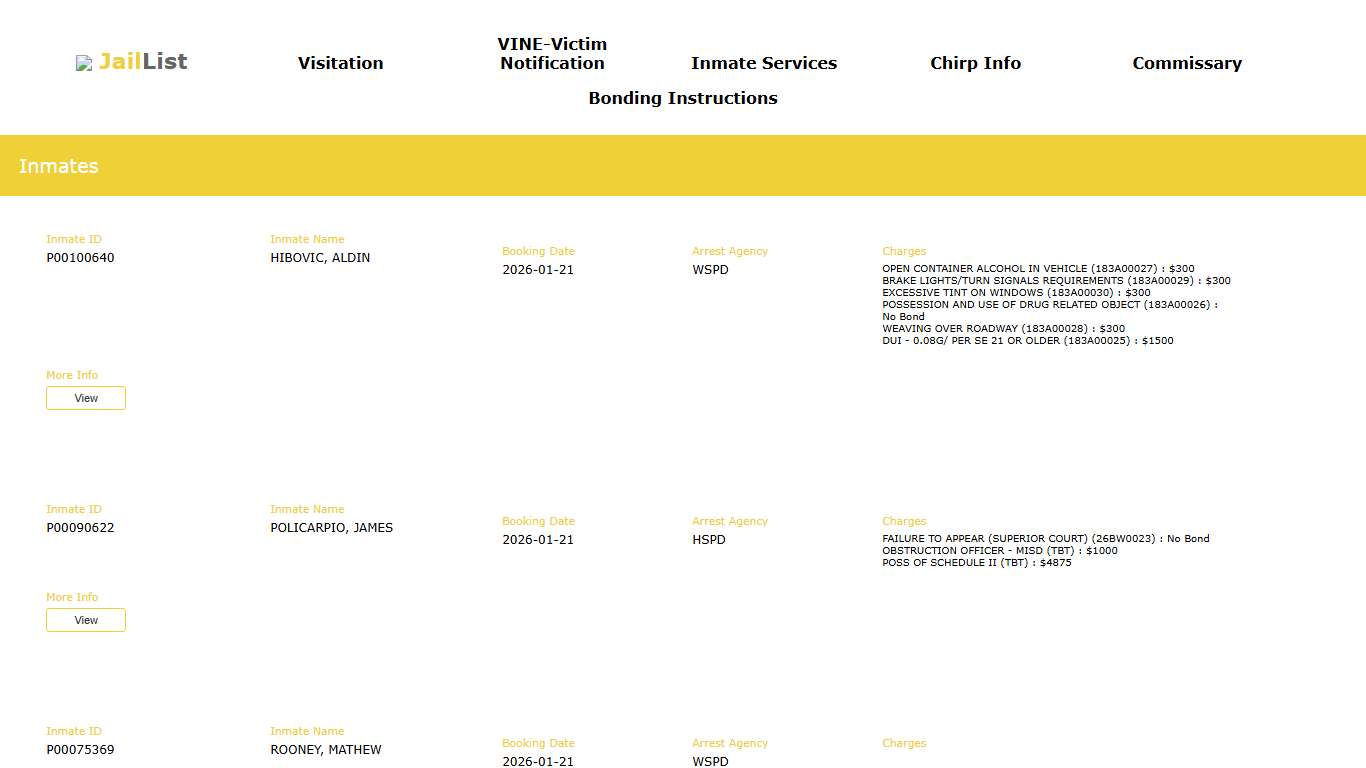 Cherokee County | Inmate Search